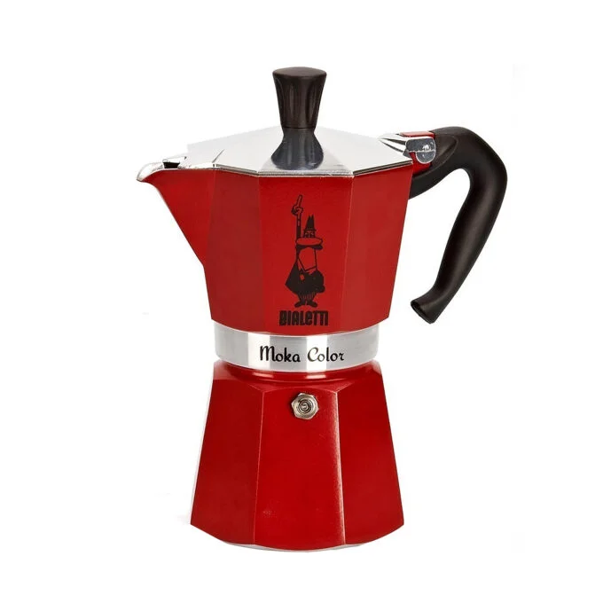 Moka Bialetti Red 6 kopjes